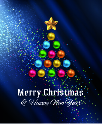 Abstract Christmas tree with blue background 02 christmas tree christmas blue background background abstract   