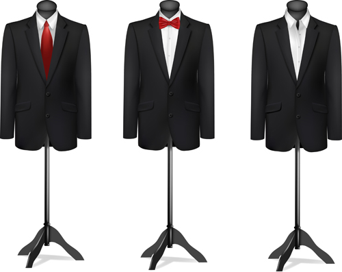 Men suits design template vector 01 template vector template suit men   