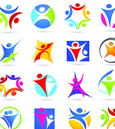 Sport elements logo and icon vector 04 Sport logo icon elements element   