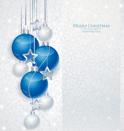 Christmas ball baubles with ornate background vector 05 ornate christmas baubles ball background   