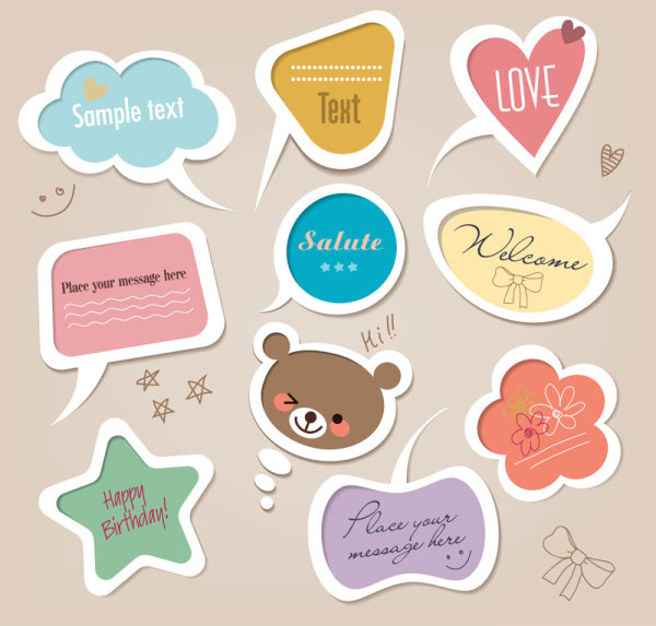 Cute Baby frames with text label vector 03 text label frames frame baby   