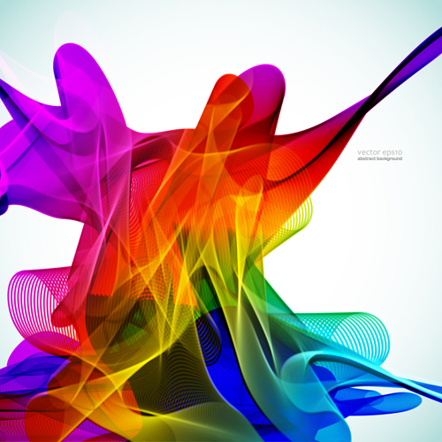 Silk dynamic colorful background art vector 05 silk dynamic colorful background colorful   