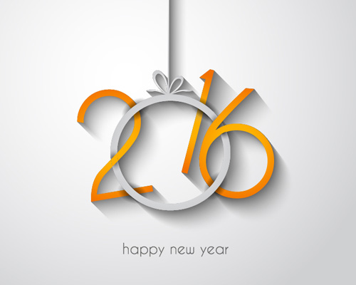 2016 new year creative background design vector 20 year new design creative background 2016   