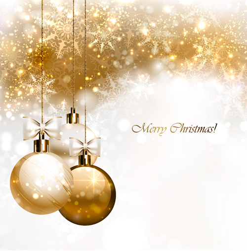 2015 Christmas golden baubles and background material golden christmas baubles 2015   