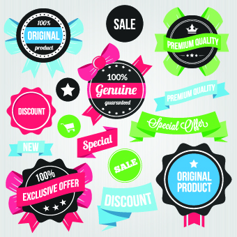 Product elements labels vector 01 product labels label elements element   