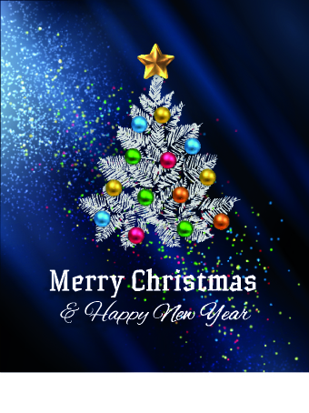 Abstract Christmas tree with blue background 03 christmas tree christmas blue background abstract   