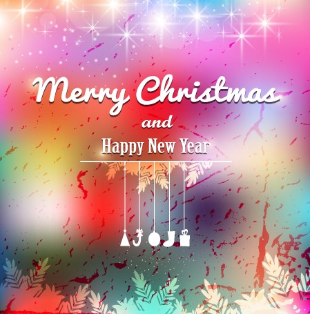 2014 Christmas and New Year grunge vector backgrounds 05 Vector Background grunge christmas backgrounds background   