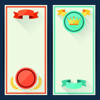 Medals objects design vector 03 objects medals   