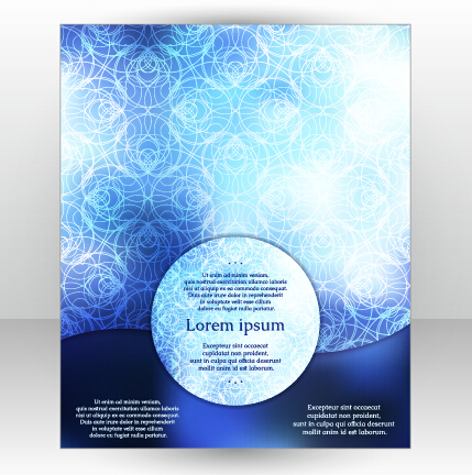 Stylish cover brochure vector abstract design 14 stylish cover brochure abstract   