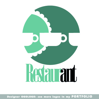 Restaurant logos design elements vectors set 05 restaurant logo restaurant logos logo element design elements   