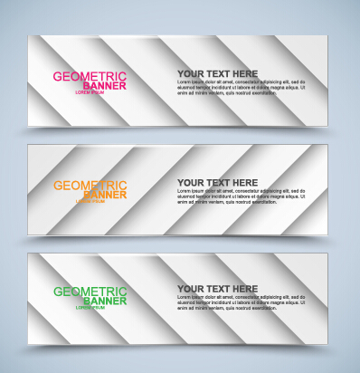 Vector web banners creative design graphics set 10 web creative banners banner   