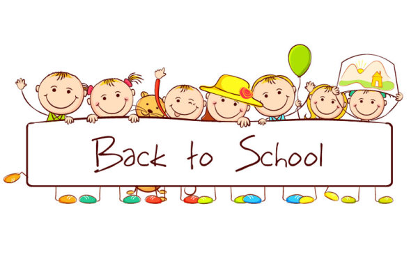 free vector Cartoon Primary school students Illustration 03 vector school students illustration cartoon   