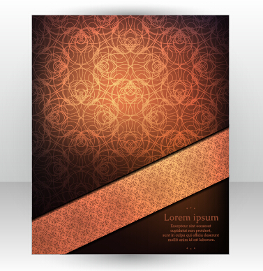 Stylish cover brochure vector abstract design 02 stylish cover brochure abstract   