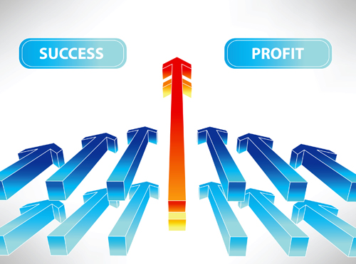 Set of Wave arrows vector backgrounds 01 wave arrows arrow   