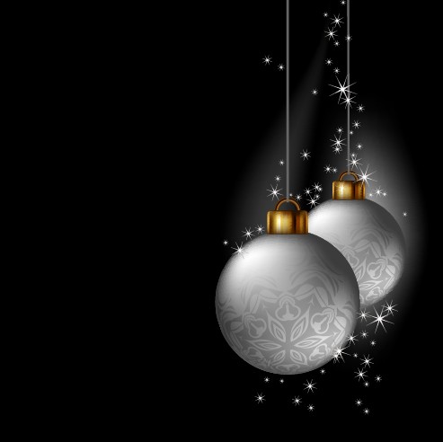 Golden Christmas balls 2014 background vector 08 golden christmas background vector background   