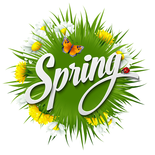Refreshing spring flower backgrounds vector 02 spring refreshing flower background   