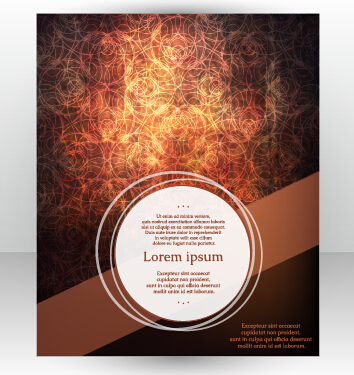 Stylish cover brochure vector abstract design 08 stylish cover brochure abstract   