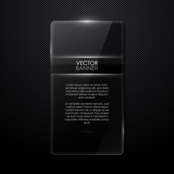 black texture banner vector texture black banner   