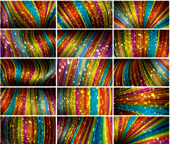 Colored dynamic abstract art vector 06 dynamic colored abstract art abstract   