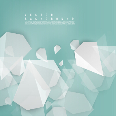 White origami background modern vector 05 white origami modern background   