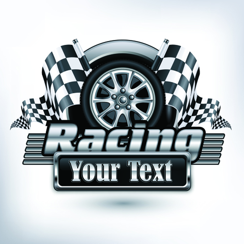 Racing poster creative vector material 01 vector material racing poster material creative   