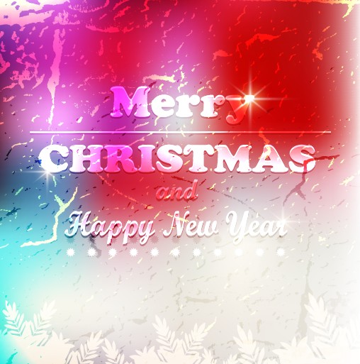 2014 Christmas and New Year grunge vector backgrounds 02 Vector Background new year christmas backgrounds background   