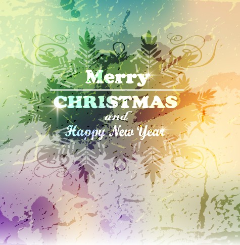2014 Christmas and New Year grunge vector backgrounds 01 Vector Background new year new christmas backgrounds background   