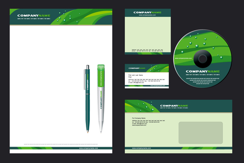 Corporate style cover design elements vector set 03 style elements element cover corporate   