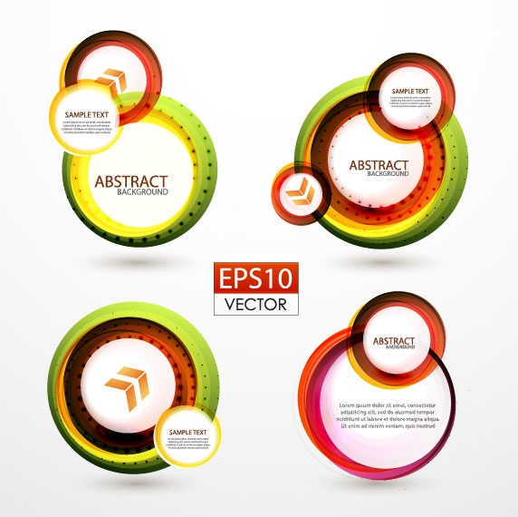 Abstract Circle concept background vector 01 concept background concept circle abstract   