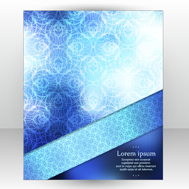 Stylish cover brochure vector abstract design 12 stylish cover brochure abstract   