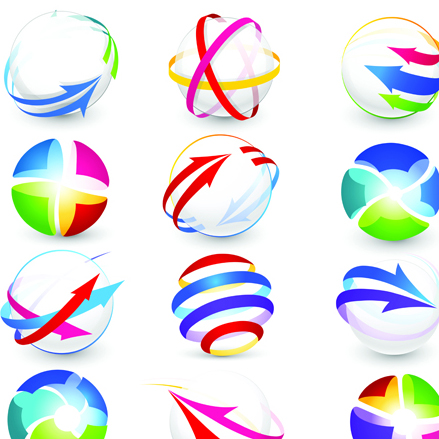Sport elements logo and icon vector 01 Sport logo icons icon elements element   