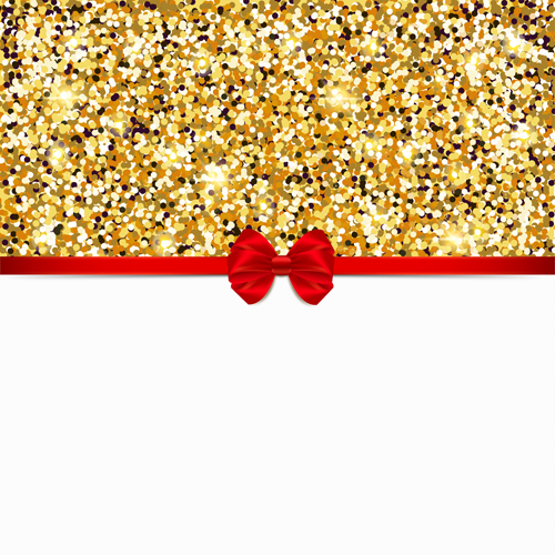 Red bow with gold luxury background vectors 05 red luxury gold bow background   