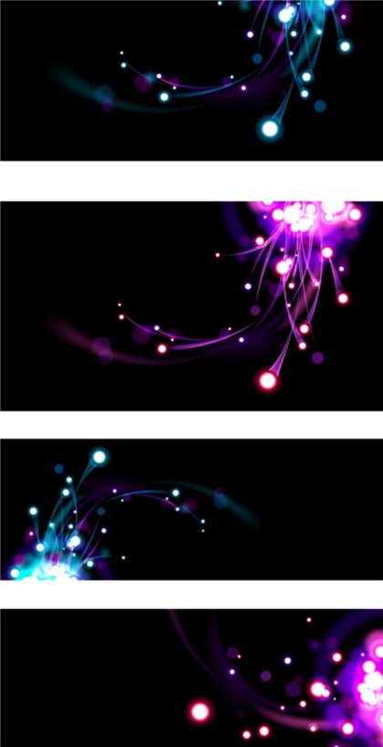 Dark with light banners vector light dark banners   