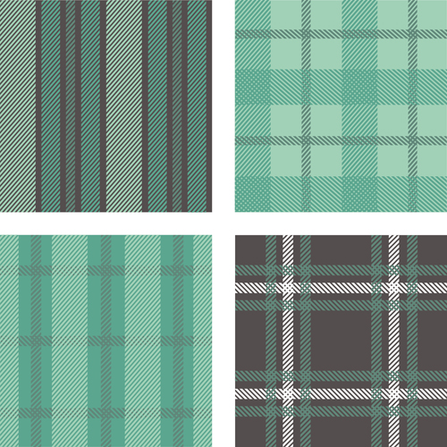 Fabric plaid pattern vector material 05 plaid pattern fabric   