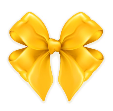 Golden Bow vector material material golden bow   