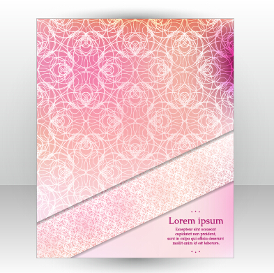 Stylish cover brochure vector abstract design 11 stylish cover brochure abstract   
