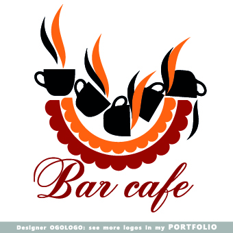 Restaurant logos design elements vectors set 01 restaurant logos logo elements element design elements   