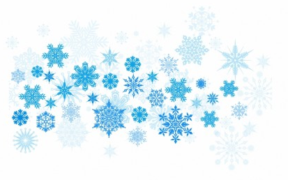 christmas blue snowflake background vector christmas   