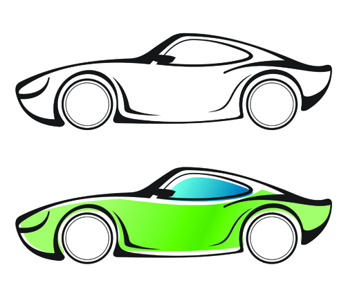 Set of car Design elements vector graphic 05 elements element car   