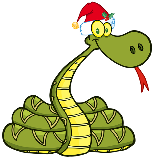 Snake 2013 Christmas design vector graphics 14 snake christmas 2013   