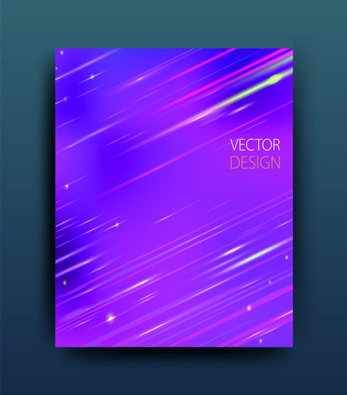 Abstract style magazine or brochure cover vector 06 style magazine cover brochure   