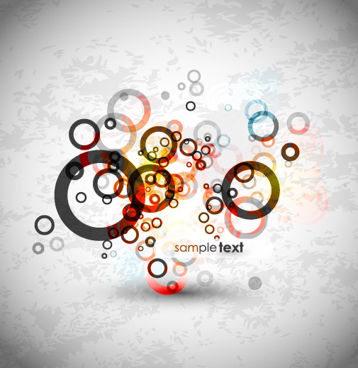 Abstract circle backgrounds art design vector 03 circle abstract   