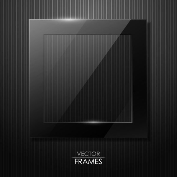 Black texture frame design vector 01 texture frame black   
