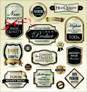 Vintage Label food vector 01 vintage label food   