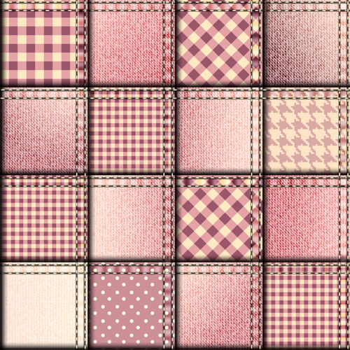 Denim fabric seamless vector pattern 09 seamless pattern fabric denim   