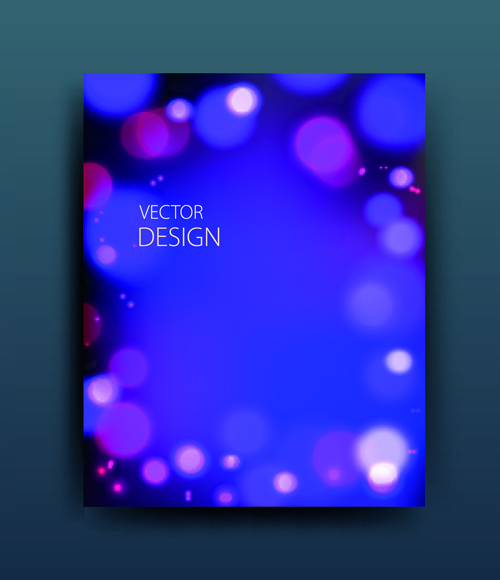 Abstract style magazine or brochure cover vector 07 style magazine cover brochure abstract   