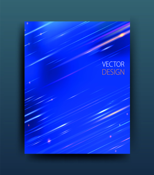 Abstract style magazine or brochure cover vector 04 style magazine cover brochure abstract   