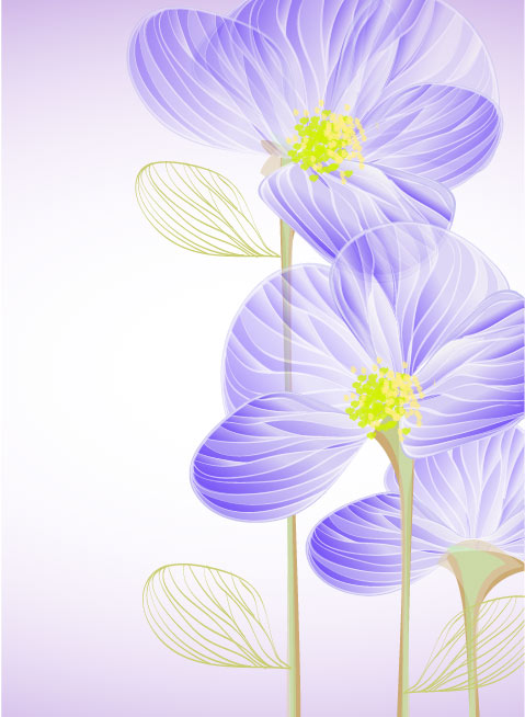 Bright with Flowers free vector 01 flowers bright   