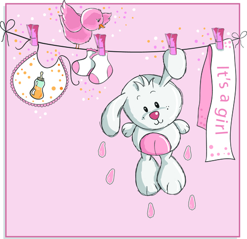 Cute bears baby cards design vector 03 cute cards card bears bear baby   