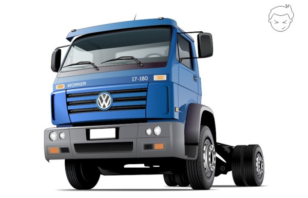 Truck design vector truck design   
